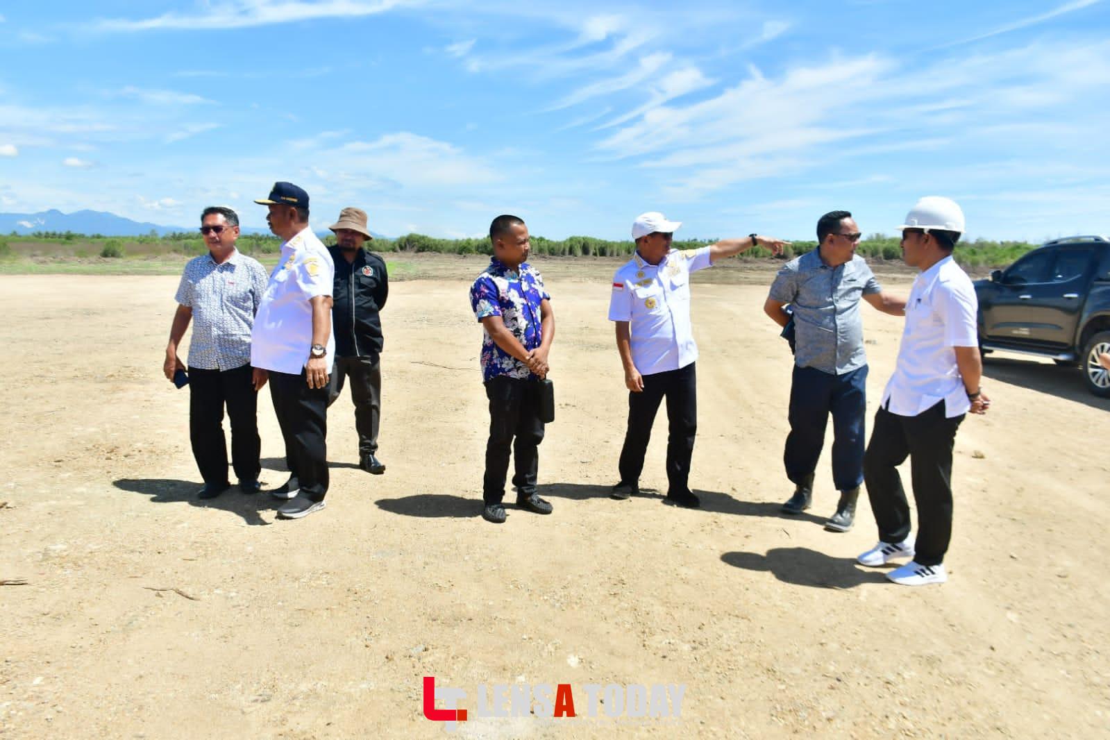 Bupati Pohuwato Pastikan Pembangunan Bandara Siap di Gunakan Tahun 2024