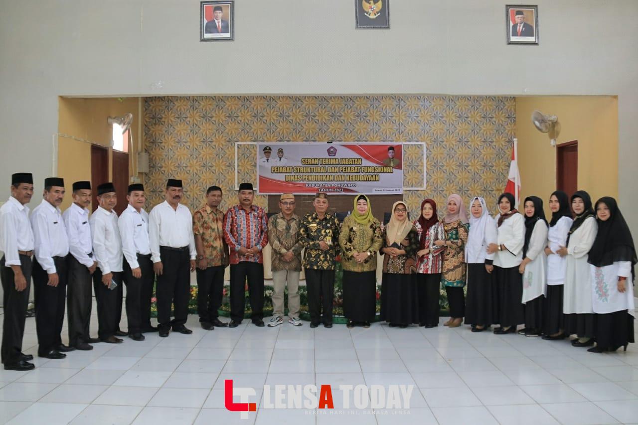 Wabup Suharsi Hadiri Sertijab 21 Kepala Sekolah di Lingkungan Dinas Pendidikan