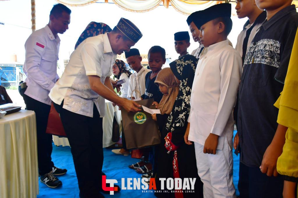 Momentum Hut Baznas Ke-22 Jadi Sasaran Pendistribusian Infak & Zakat Kepada Anak Yatim
