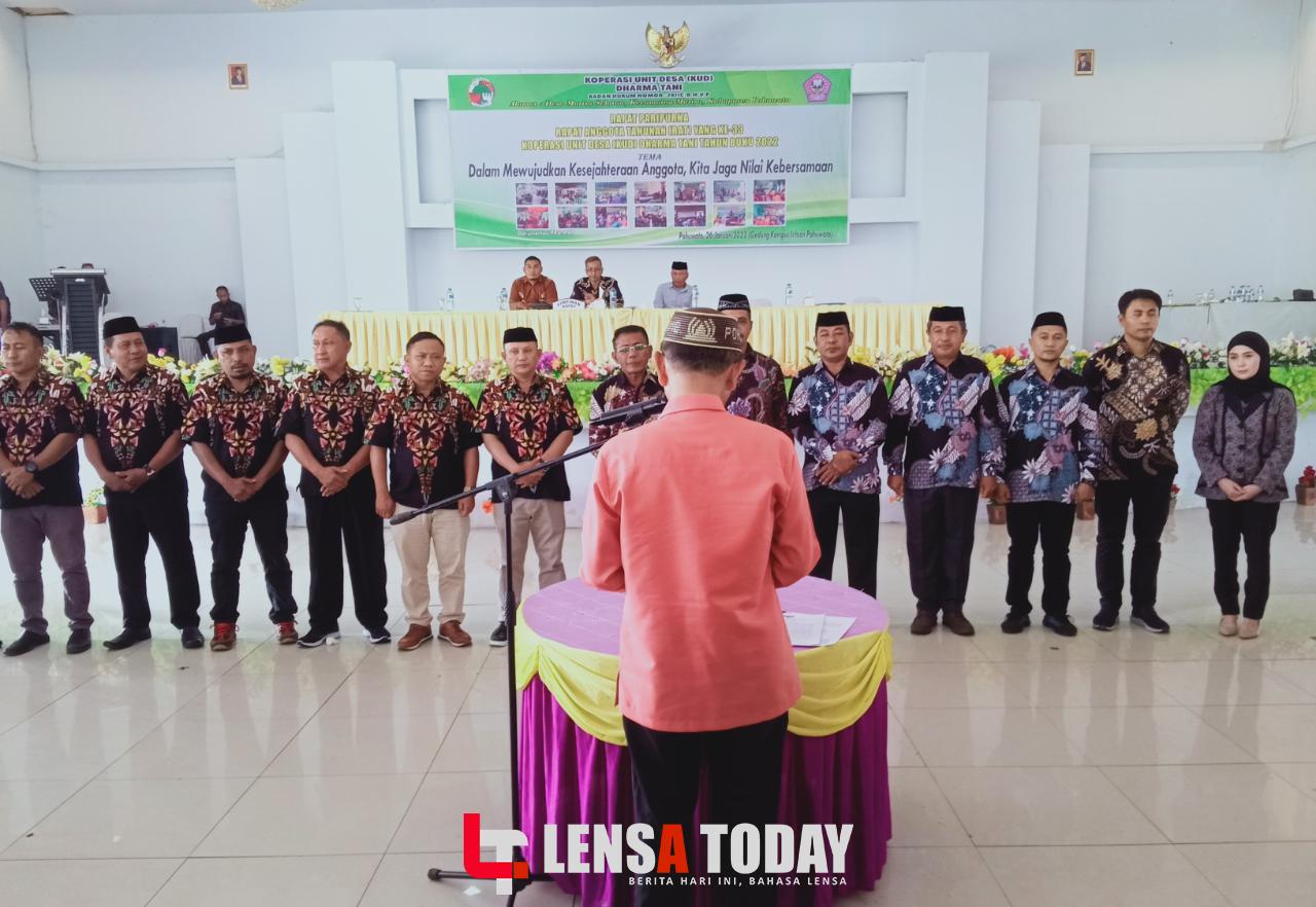 Sah, Idris Kadji Kembali Pimpin KUD Dharma Tani Marisa