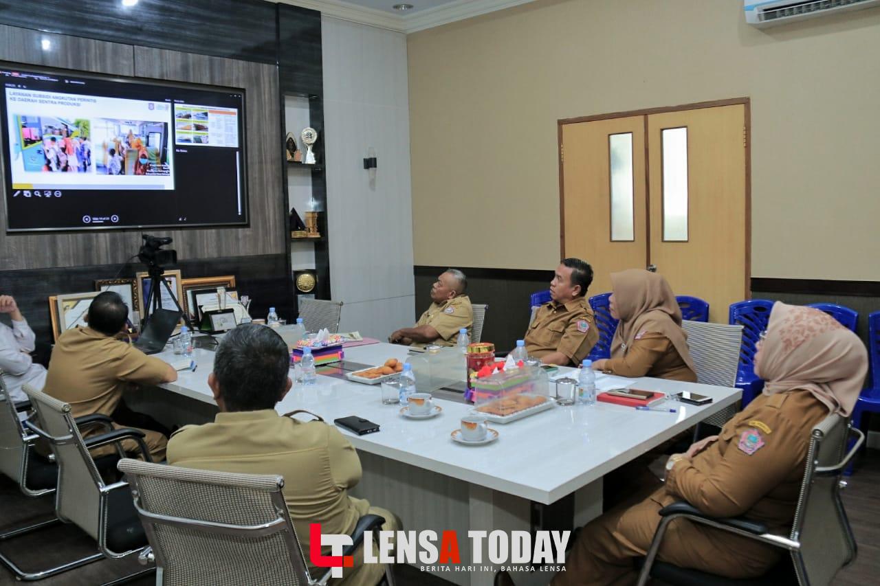 Pemkab Pohuwato Ikuti Rakor Pengendalian Inflasi Bersama Mendagri RI