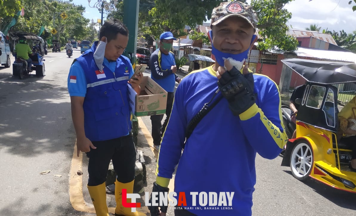 Donasi Banjir Manado, Tagana Kabgor Buka Posko Bantuan