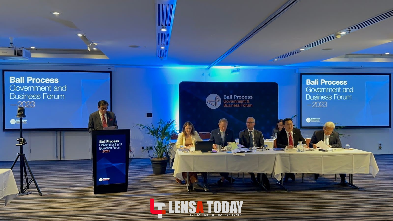 Menkumham Dorong Upaya Kolektif Untuk Mengatasi Perdagangan Orang