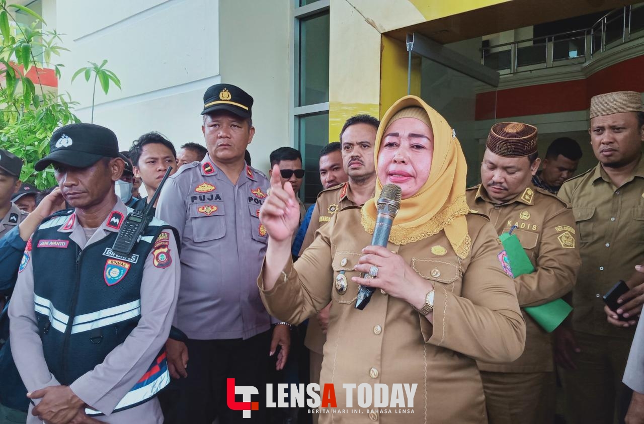 Dihadapan Ribuan Masa Aksi, Pemkab Pohuwato Sebut KUD DTM Persi Idris Kadji Adalah Yang Sah