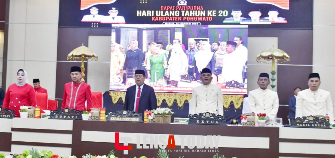 Momentum Hut ke-20 Kabupaten Pohuwato, Bupati Saipul Beberkan Capaian Perkembangan Pohuwato