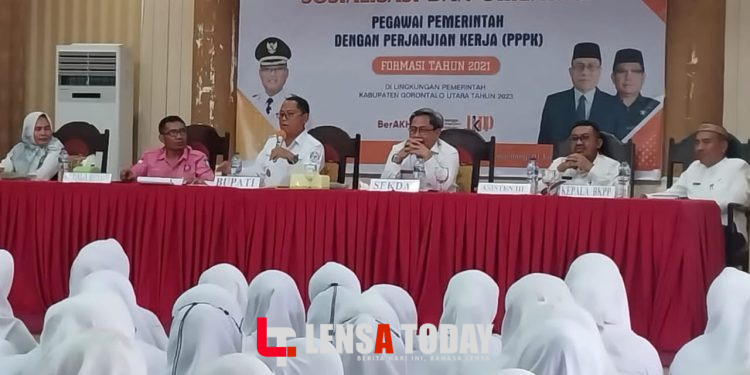 Membuka Orientasi PPPK di Lingkup Pemerintah Daerah, Ini Pesan Bupati Gorontalo Utara