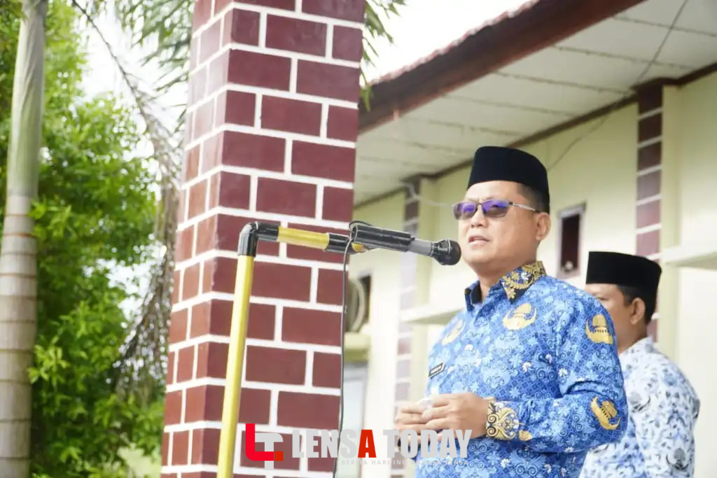 Gelar Apel Kerja Tingkat kecamatan Anggrek, Ini Pesan Thariq Modanggu