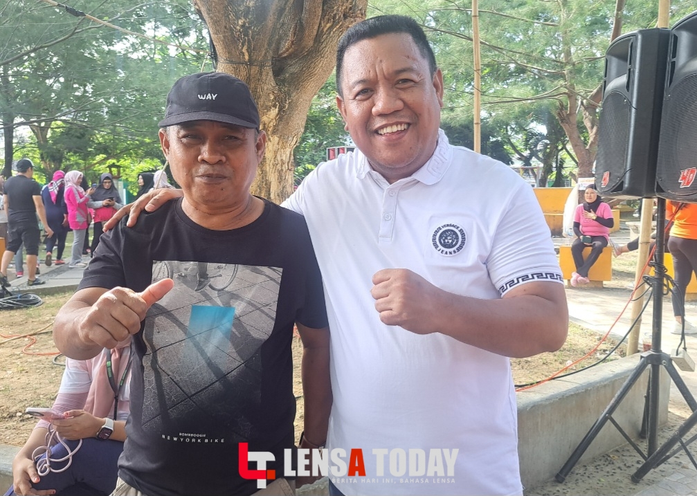 Hadiri Senam Fun Erobik, Mantan Ketua DPRD Kabgor Ajak Masyarakat Dukung STA Bupati 2024