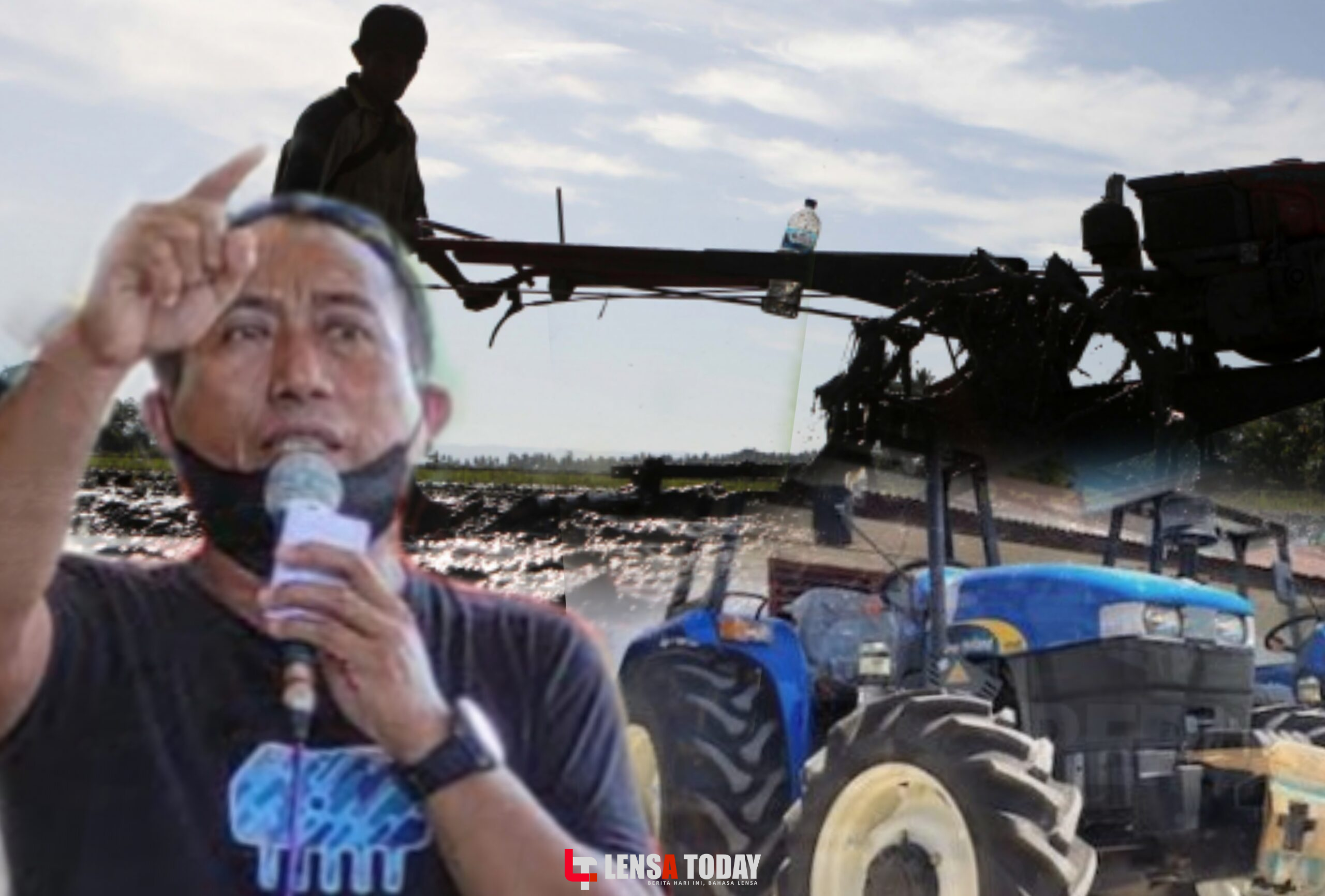 Desak Polres Tuntaskan Polemik Alsintan, Soni Samoe : Aspirasi RG Jangan Diperdagangkan