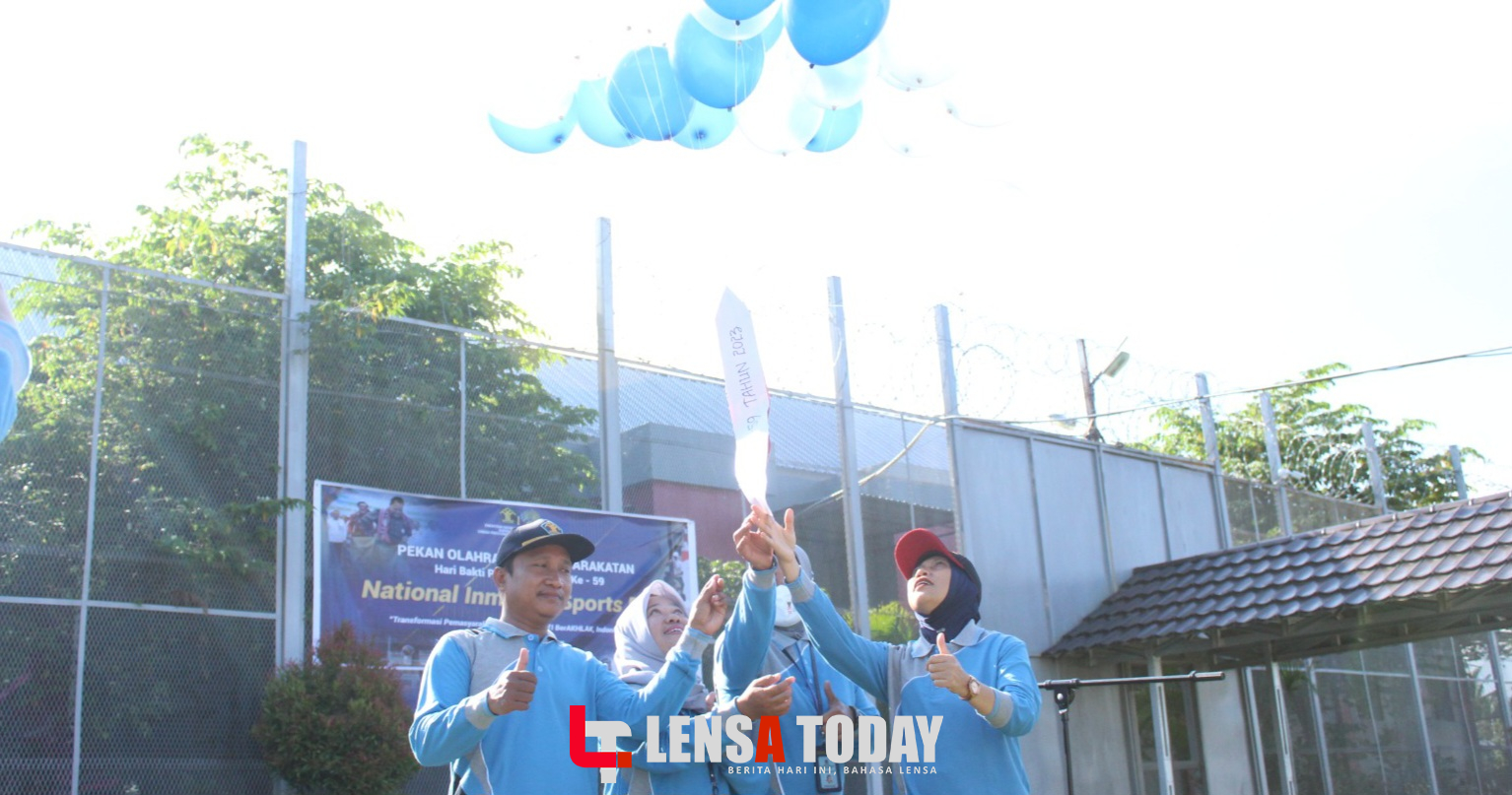 Meriahkan Hari Bakti Pemasyarakatan Ke-59, Lapas Perempuan Gorontalo Gelar Upacara Pembukaan Pekan Olahraga