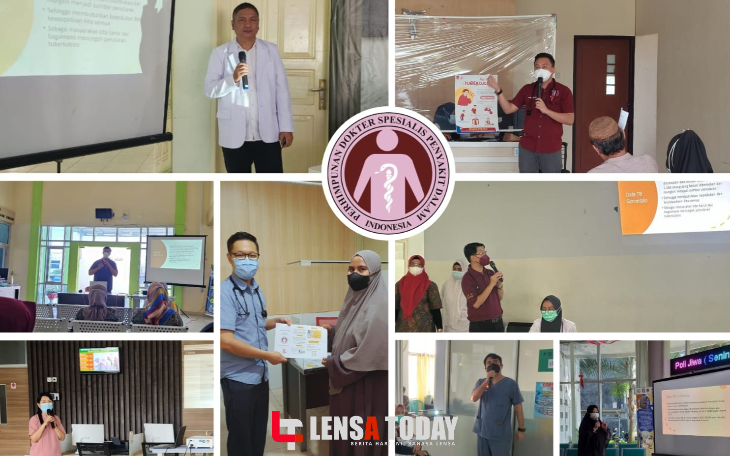 Memperingati Hari TBC Sedunia, PAPDI Gorontalo Gelar Penyuluhan TBC Di 8 RS