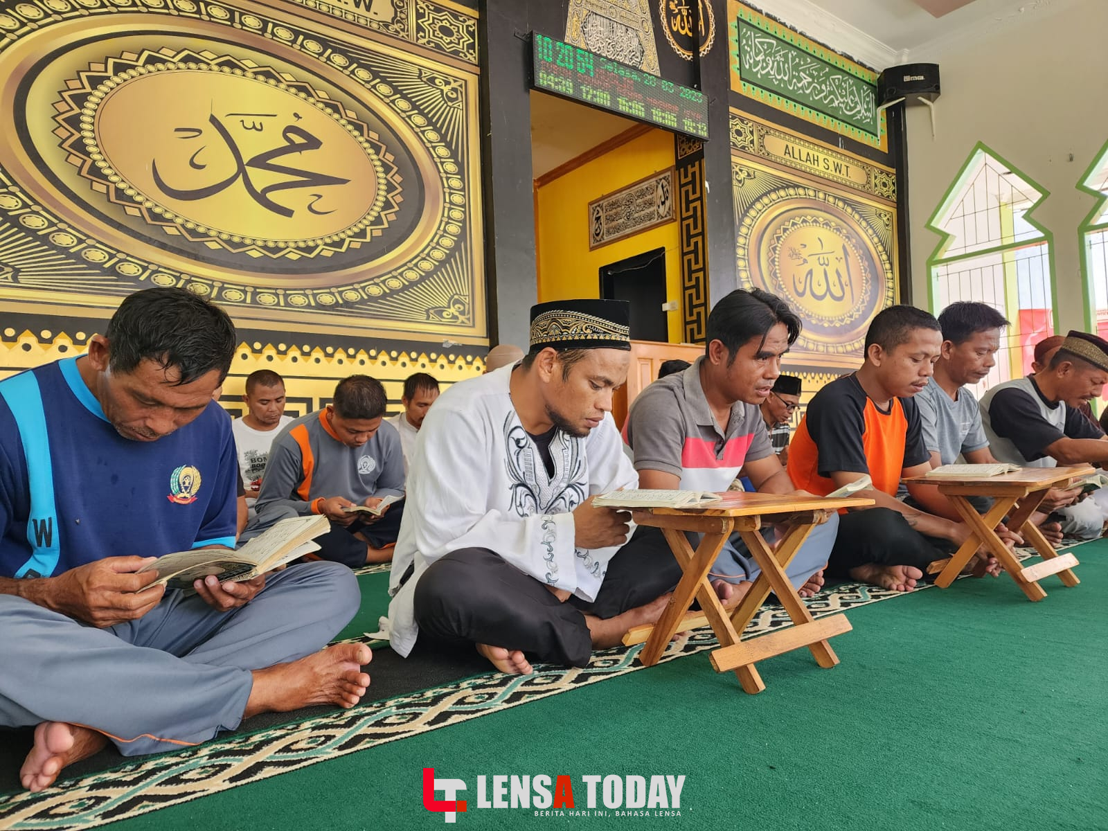 Begini Keseharian Bang Napi Lapas Pohuwato Menjalani Ibadah Puasa Ramadhan
