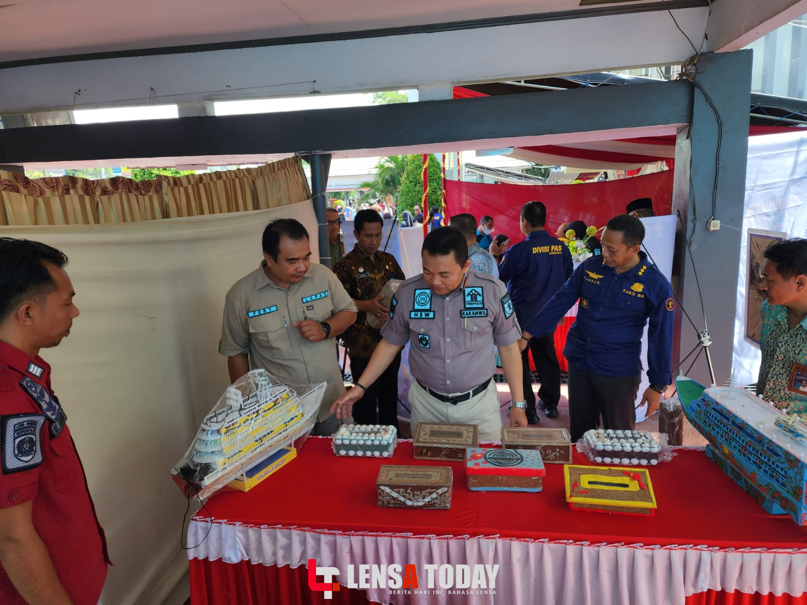 Ramaikan Pameran dan Bazar, Lapas Pohuwato Tampilkan Karya Terbaik Bang Napi