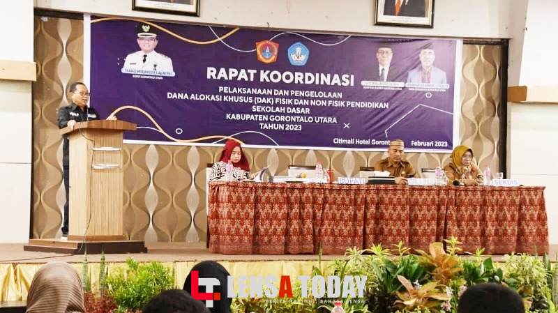 Buka Rakor Pemanfaatan Dana BOS, Ini Harapan Bupati