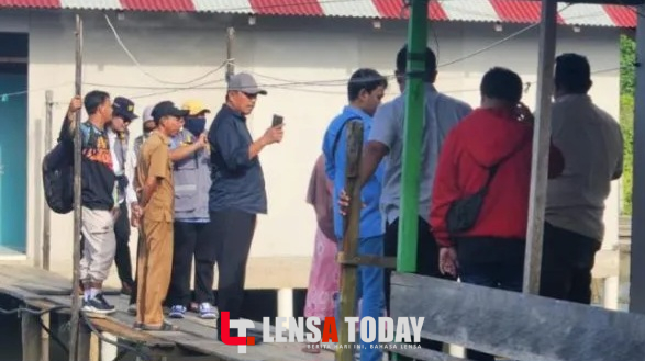 Pantau Realisasi Program BSPS, Roni Imbran : Terimakasih Pak Rachmat Gobel