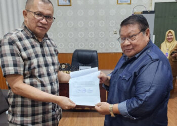 Datangi DPRD Secara Resmi, Ludin Olii Minta Suratnya Dibacakan Pada Paripurna Pekan Mendatang