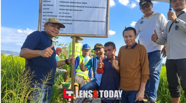 Program Aspirasi P3TGAI, Kades Sukamakmur Utara : Terimakasih Pak Rachmat Gobel