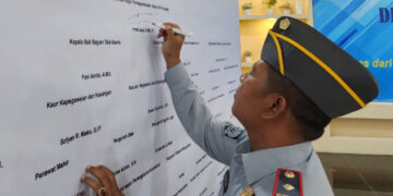 Gelar Apel Bersama, Lapas Pohuwato Deklarasi Halinar