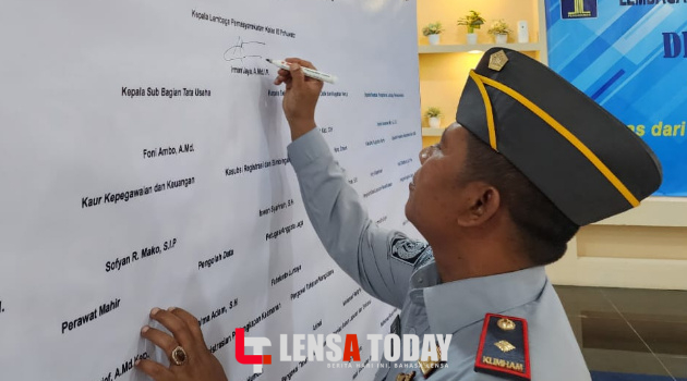 Gelar Apel Bersama, Lapas Pohuwato Deklarasi Halinar