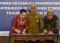 Hadiri Penyerahan LHP LKPD 2023, Deisy Sandra Datau : Selamat Atas Raihan Opini WTP