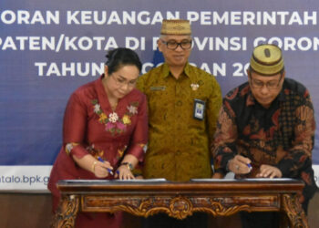 Hadiri Penyerahan LHP LKPD 2023, Deisy Sandra Datau : Selamat Atas Raihan Opini WTP