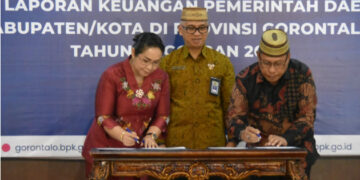 Hadiri Penyerahan LHP LKPD 2023, Deisy Sandra Datau : Selamat Atas Raihan Opini WTP