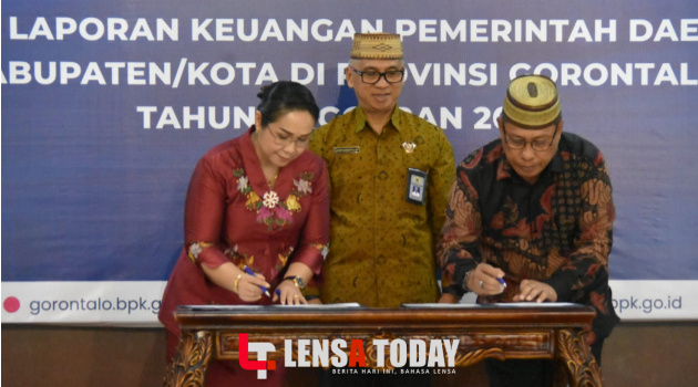 Hadiri Penyerahan LHP LKPD 2023, Deisy Sandra Datau : Selamat Atas Raihan Opini WTP