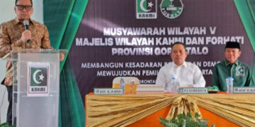 Hadiri Muswil MW Kahmi Gorontalo, Ini Pesan Koordinator Presidium MN Kahmi Dr. Ahmad Doli Kurnia Tandjung