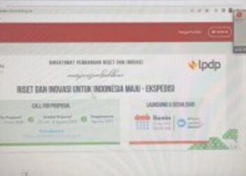 Gelar Webinar, LP3M UG Gandang BRIN