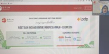 Gelar Webinar, LP3M UG Gandang BRIN