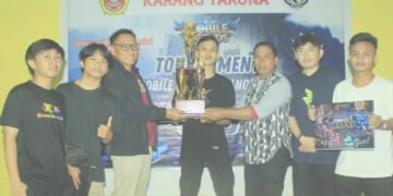 Gelar Turnamen Mobile Legends, KT Karya Bakti Desa Balayo Tuai Pujian