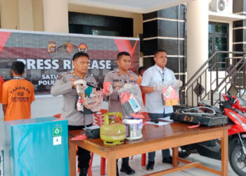 Berhasil Amankan 4 TSK, Polres Pohuwato Temukan Uang Puluhan Juta Sebagai Alat Bukti