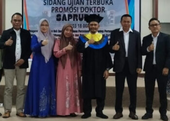 Dua Dosen UG Raih Gelar Doktor, Yayasan Pendidikan DLP Gorontalo Ucapkan Selamat
