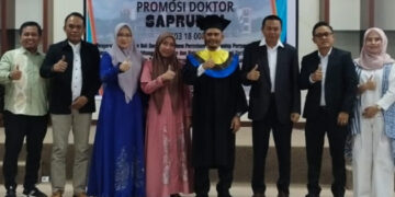 Dua Dosen UG Raih Gelar Doktor, Yayasan Pendidikan DLP Gorontalo Ucapkan Selamat