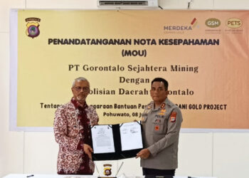 Kapolda Gorontalo Jamin Keamanan Kegiatan Proyek Tambang Emas Pani Gold Project