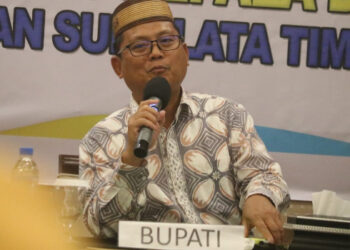 Buka Bimtek Peningkatan Kapasitas Kepala Desa dan BPD, Ini Harapan Bupati Gorut