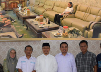 Pemilu Serentak 2024, KPU Kabgor Audiensi Dengan Bupati Gorontalo