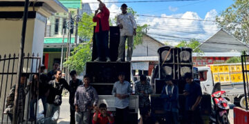 APMPL Kembali Unras di Mapolda Gorontalo, Mahmudin: Kami kecewa Kepada Kapolda