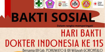 Yuk, Hadiri Bakti Sosial Memperingati Hari Dokter Indonesia Ke -115 di Desa Sipayo