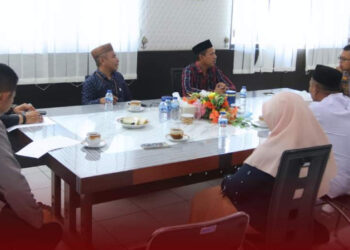 Ketua KPU Pohuwato Ajak Anggotanya Audiensi Bersama Kapolres