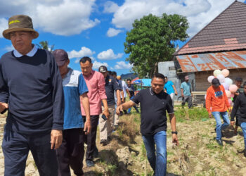 Resmikan P3-TGAI Terbaik, Stafsus RG Ucapkan Selamat Kepada Kelompok P3A Ganda Pangan