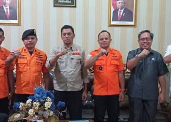 Kunker Basarnas Provinsi di Gorut, Ini harapan Pemerintah Daerah