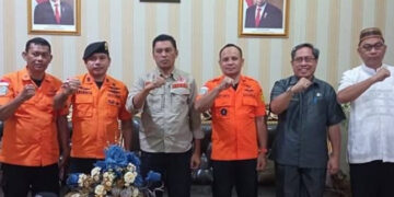 Kunker Basarnas Provinsi di Gorut, Ini harapan Pemerintah Daerah