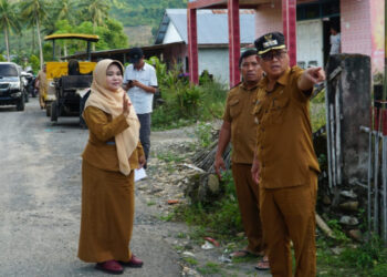 Thariq Modanggu Minta pekerjaan Jalan Deme-Dulukapa Agar Segera Dirampungkan