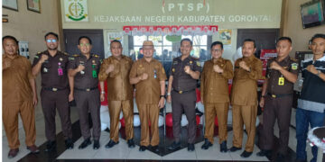 ASKAB PSSI & Kejari Kabgor Gelar Rapat Bersama, Roni Sampir : Adhyaksa Cup Didukung Full Oleh Pak Kejari