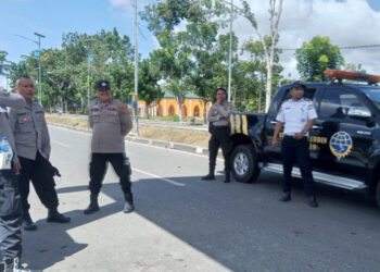 Keamanan Bandara Djalaludin Diperketat Dengan Adanya Isu Aksi Demo