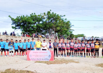 Hadiri Turnamen Mini Soccer di Desa Bulili, Iwan Abay: Jaga keamanan dalam pertandingan