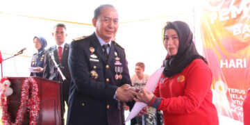 Peringati HUT Kemerdekaan RI Ke-78, Puluhan WBP Lapas Perempuan Gorontalo Terima Remisi Umum