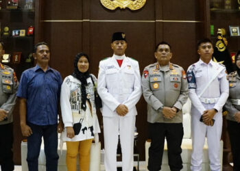 Tuai Pujian, Kapolda Gorontalo Apresiasi Putra Gorontalo Perwakilan Paskibraka di Tingkat Nasional