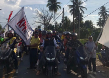 Arak Bendera Petaka KPK, Thariq Modanggu Mengajak Masyarakat Jaga Amanah Perjuangan